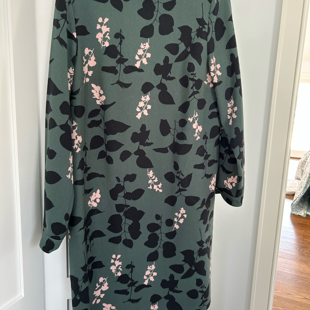 Boden Long Sleeve Dress in Floral Print